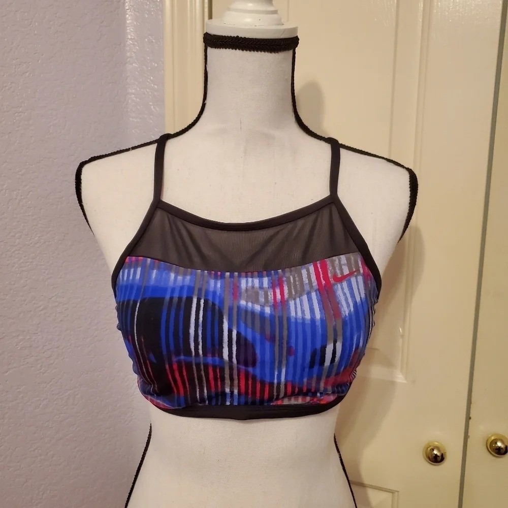 NWOT Nike Women's Electrify High-neck Bikini Top L
